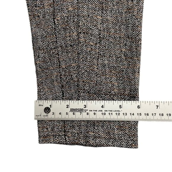 Maze trousers pants stretchy jersey brown black ecru white elastic waistband XL - Picture 12 of 12